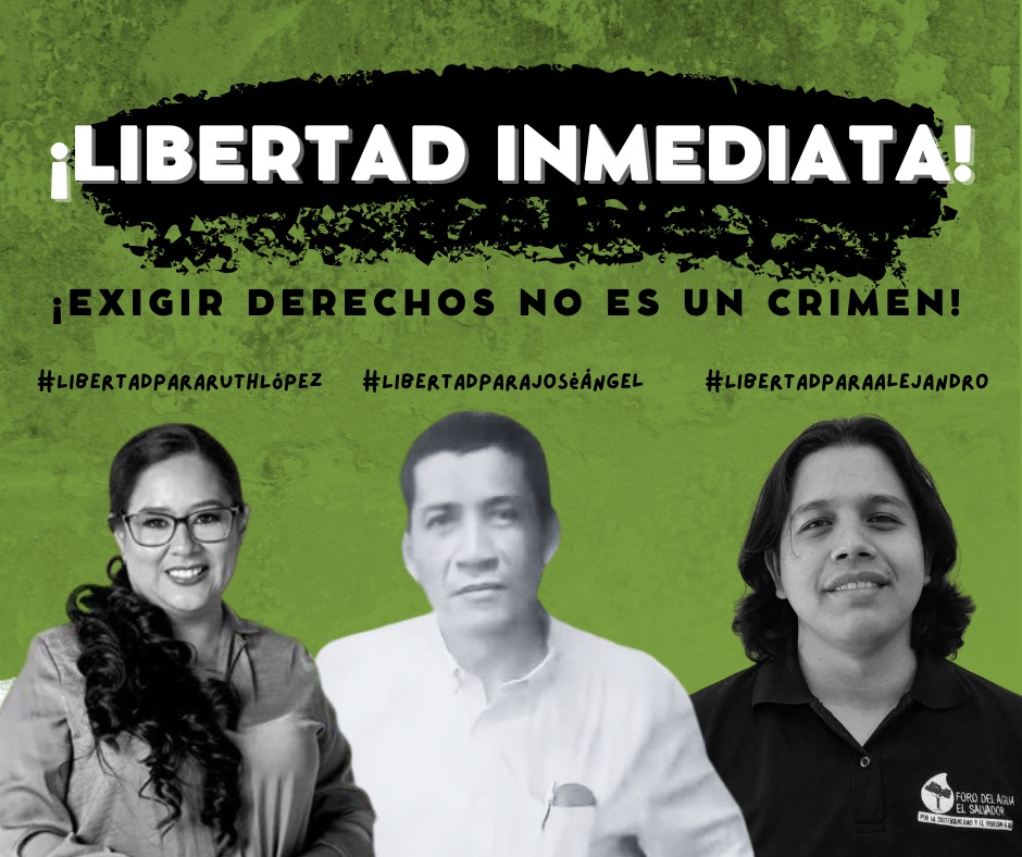 Libertad para lod defensores.
#libertadparaAlejandro
#libertadparaloslideresdelbosque #LibertadParaRuthLópez