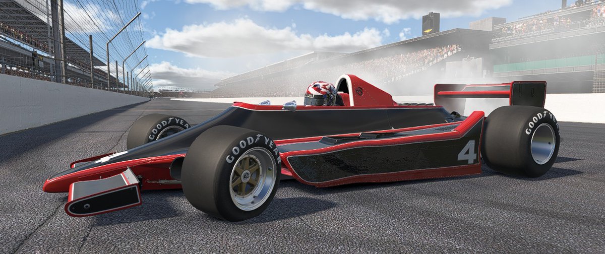 The Lotus 79 at <a href="/IMS/">Indianapolis Motor Speedway</a> was our first Race on the night.

Kissing the bricks was Diamond Racing Driver <a href="/OliverCordell17/">Oliver Cordell</a>!🧱🏁

Congrats Ollie!