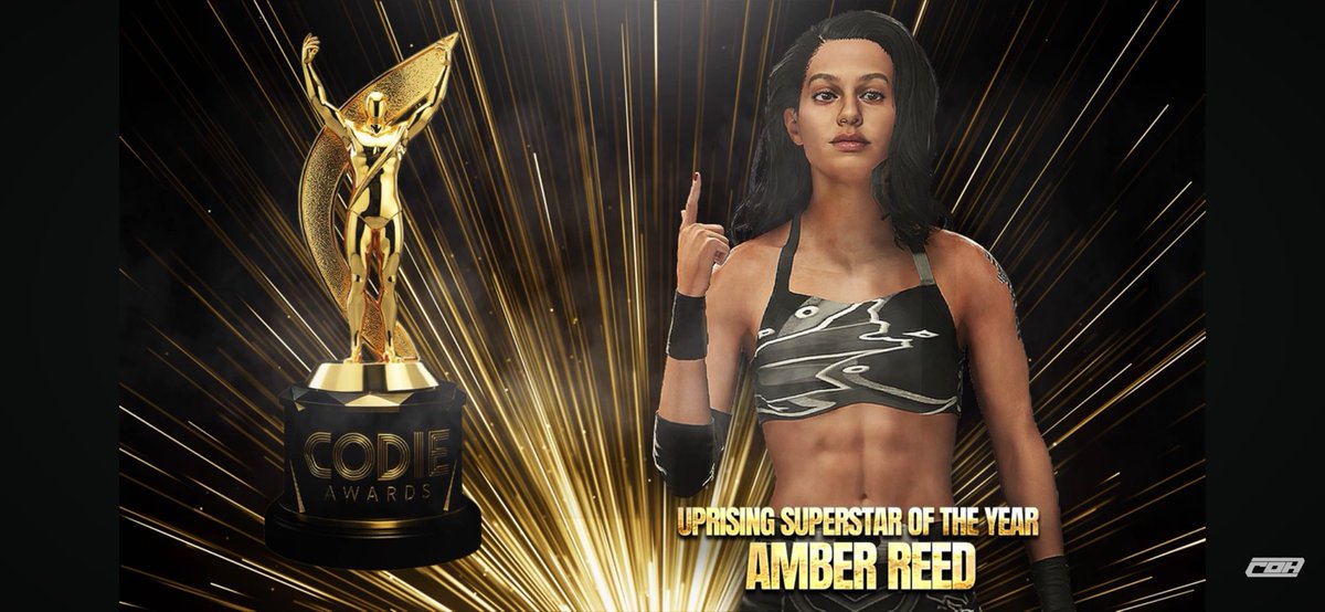 Thank you Honorverse🥹 Thank you for the support🥹🥹 

#COHCodieAwards
<a href="/COHwrestling1/">COH Wrestling</a>
