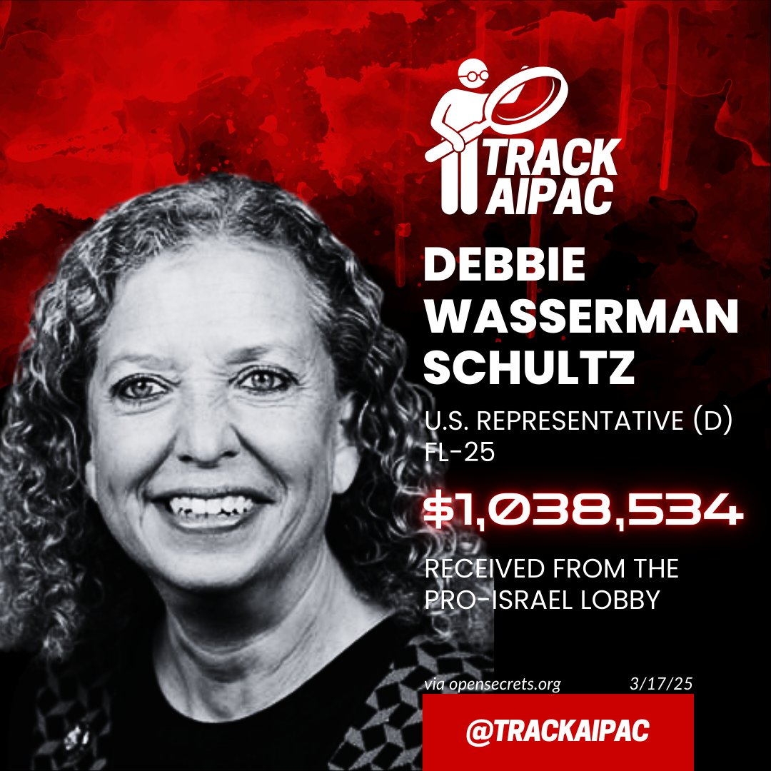 <a href="/RepDWStweets/">Rep. Debbie Wasserman Schultz</a> <a href="/CapJewishMuseum/">Capital Jewish Museum</a> <a href="/RepSchneider/">Rep. Brad Schneider</a> <a href="/RepFriedmanCA/">Rep. Laura Friedman</a> <a href="/RepRaskin/">Rep. Jamie Raskin</a> <a href="/RepSaraJacobs/">Congresswoman Sara Jacobs</a> <a href="/RepKimSchrier/">Rep. Kim Schrier, M.D.</a> Attempts to frame this as antisemitism are a distraction. The real issue is Israel’s well-documented campaign of mass violence—enabled by leaders like you. Your complicity fuels the backlash.
x.com/RepDWStweets/s…