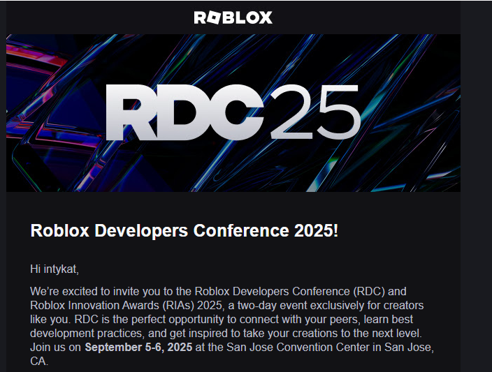yay #RDC25