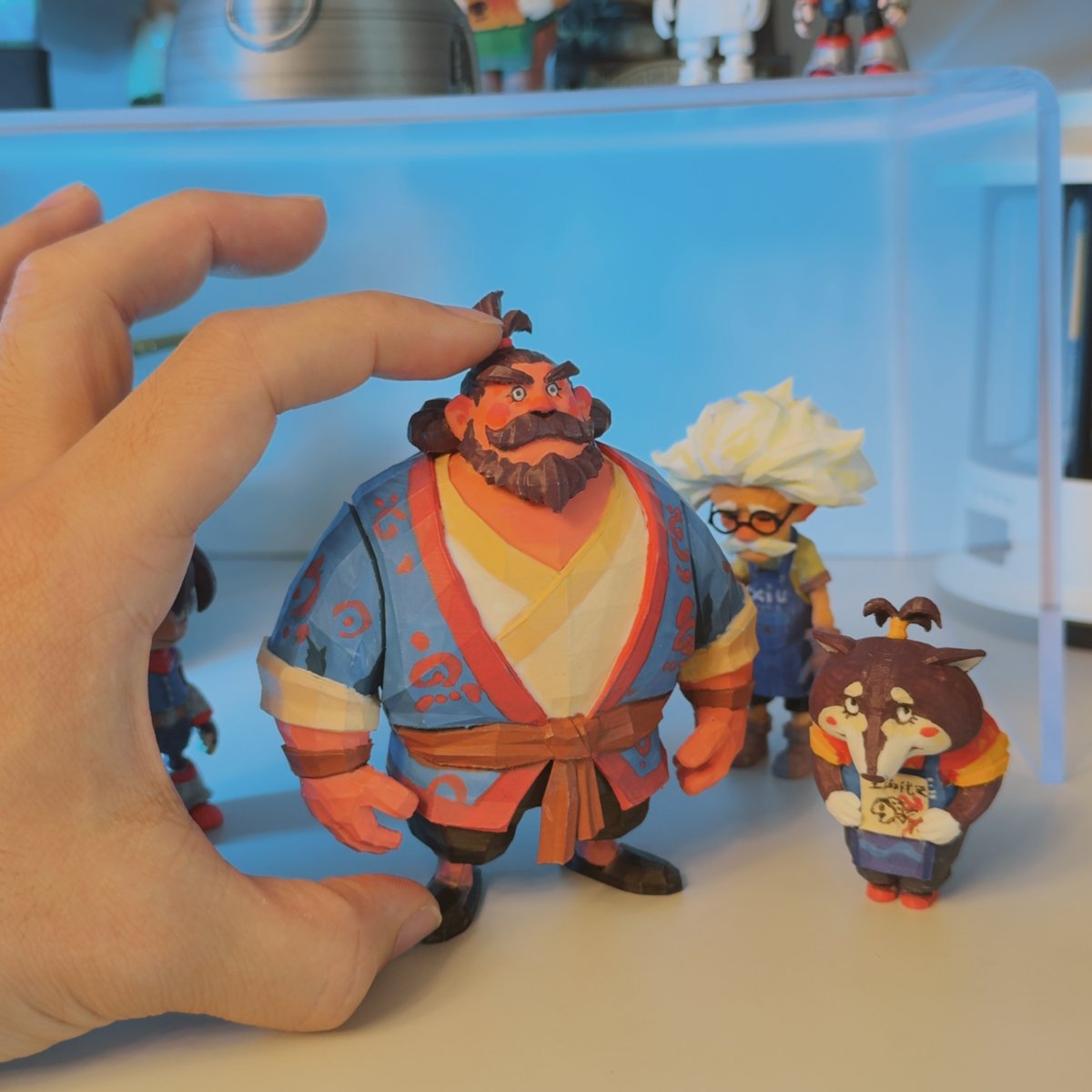 crazyjn87's tweet image. Fish Boss  is on makeworld now, free @BambulabGlobal  #makeworld #3DPrintingModels #bambulabs