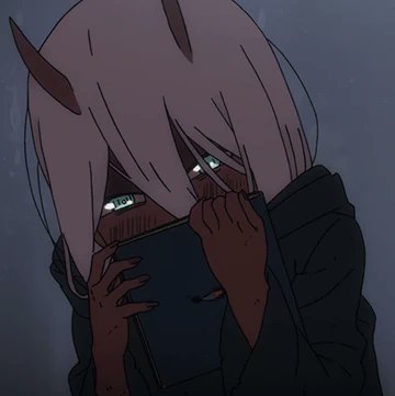 I keep vividly thinking about little Zero Two saying “Darling, darling?” softly calling out to who she’s lost. I’ve been re watching the episodes in both sub and dub, but I can’t find said scene