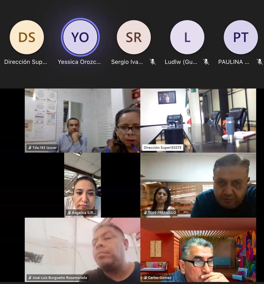 Hoy fue el turno de las y los gerentes estatales, quienes se reunieron de forma remota con el equipo central y nuestra titular <a href="/DuniaLudlow/">Dunia Ludlow</a> 
💻🤝

Trabajamos unidos para que más familias mexicanas puedan ahorrar y acceder a productos de calidad 🇲🇽