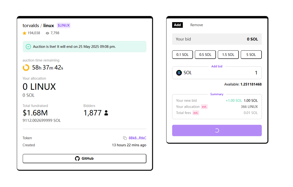 chaozuoye's tweet image. 预售大卡车 ，@alliancedao 背书，sol 官推也互动了，可以参与

直达：gitfish.dev/?referrer=5nmJ…（用我邀请链接的我祝他发财）

还有两天结束，我先上1 sol 防止提前结束，如果没fud 准备多打点，请dyor

#sol #meme #gitfish