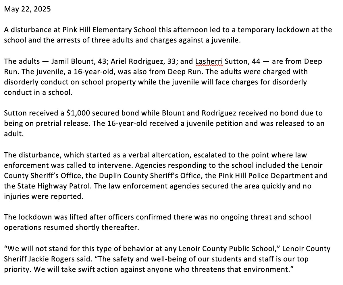 LenoirCountySO's tweet photo. https://t.co/1LP9ZtvenY