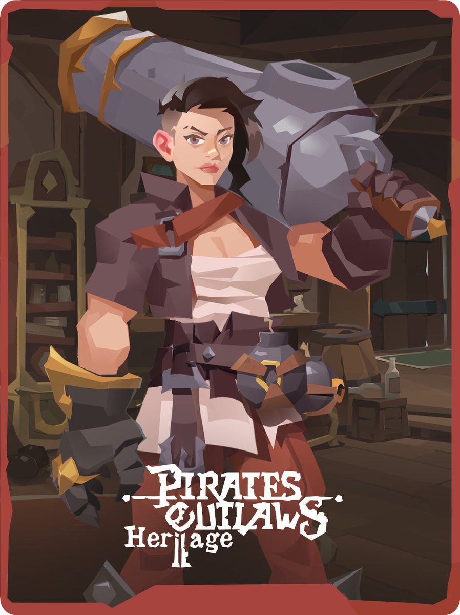 FabledGame's tweet image. 🔥Spoiler: Gabi - Cannoneer Class
Potion: Elixir - BOOOOM
Gabi stared at the vial of bubbling potion in her hand, curiosity about how much strength it might grant flashing through her mind as she downed it in one gulp.
More details:
discord.com/channels/58534…