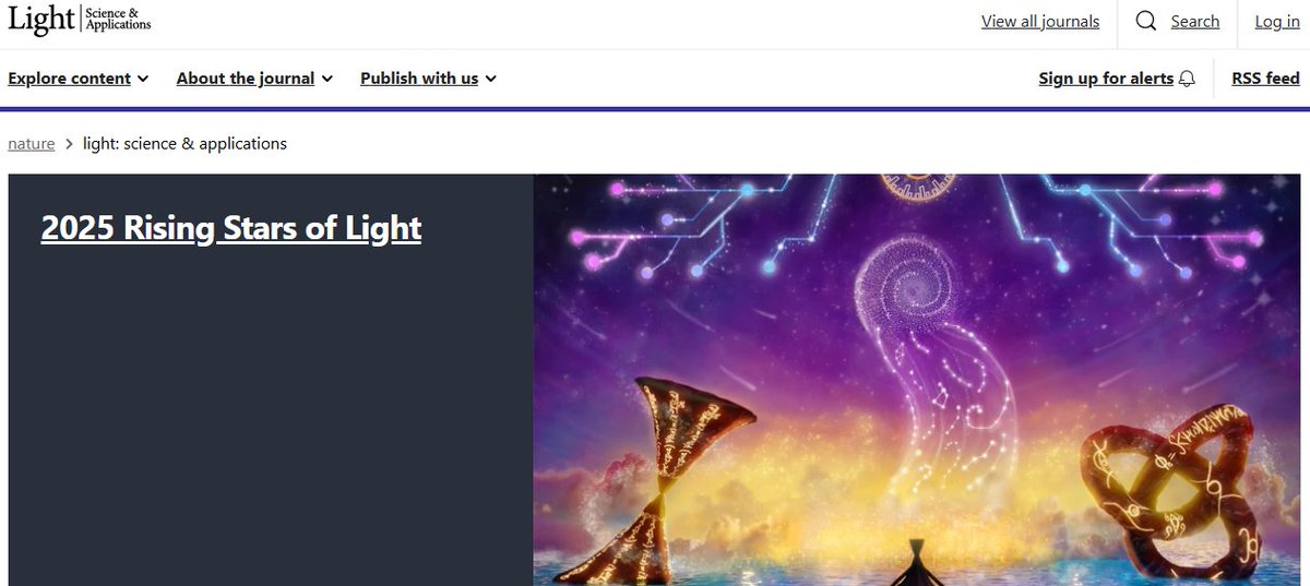 Chenzi Guo (Hilary) (@chenziguo) on Twitter photo 2025 Rising Stars of Light is open to applications <a href="/LightSciAppl/">LightSciAppl</a> <a href="/eLight2021/">eLight</a> <a href="/iCANX_Talks/">iCANX Talks</a>
Chaired by <a href="/InnovateUCLA/">biophotonics@UCLA</a> ,Moti Segev, <a href="/ProfMartinJBoo1/">Prof Martin J Booth</a> ,Lan Yang,Min Qiu,<a href="/DNeshev/">Dragomir Neshev</a> ,Na Liu,Shuang Zhang,Mona Jarraghi,<a href="/igordownunder/">Igor Aharonovich</a>
nature.com/documents/2025… 2025 Rising Stars of Light is open to applications <a href="/LightSciAppl/">LightSciAppl</a> <a href="/eLight2021/">eLight</a> <a href="/iCANX_Talks/">iCANX Talks</a>
Chaired by <a href="/InnovateUCLA/">biophotonics@UCLA</a> ,Moti Segev, <a href="/ProfMartinJBoo1/">Prof Martin J Booth</a> ,Lan Yang,Min Qiu,<a href="/DNeshev/">Dragomir Neshev</a> ,Na Liu,Shuang Zhang,Mona Jarraghi,<a href="/igordownunder/">Igor Aharonovich</a>
nature.com/documents/2025…