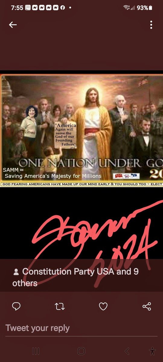 SAMMPOTUS's tweet image. .@gmartini1962 thank you Brother And Sisters for the Opportunity to hear see and say what #OurLordJesusChristOfNazreth is doing and #OhByTheWayHey no shots fired no asinine attempts #OurLordIsWorkingWhenYouDontSee #FirstWomanPresidentSammTittlePresident…