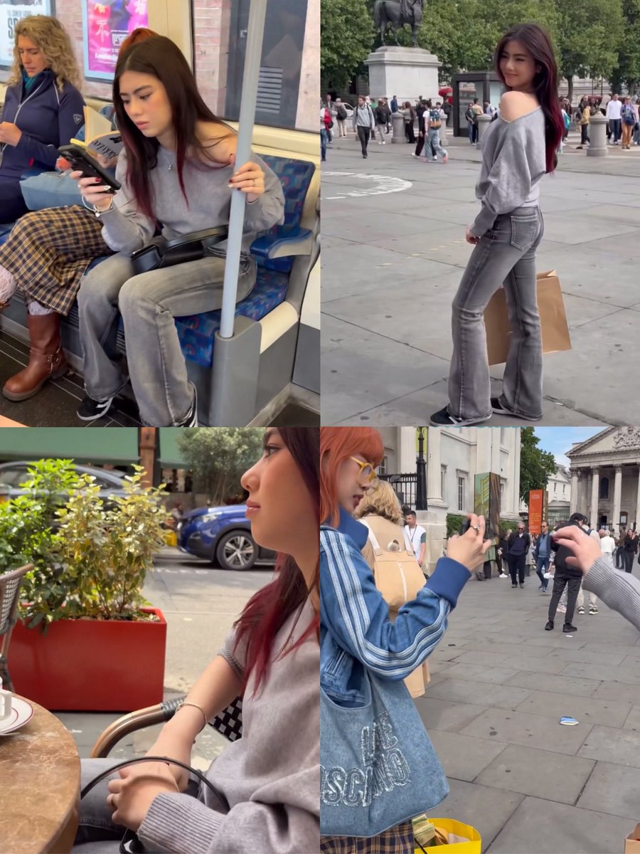 mikhaloi museum and tea date + they took each other’s photos yay seated for the pics from their date 🥹🫶🏻