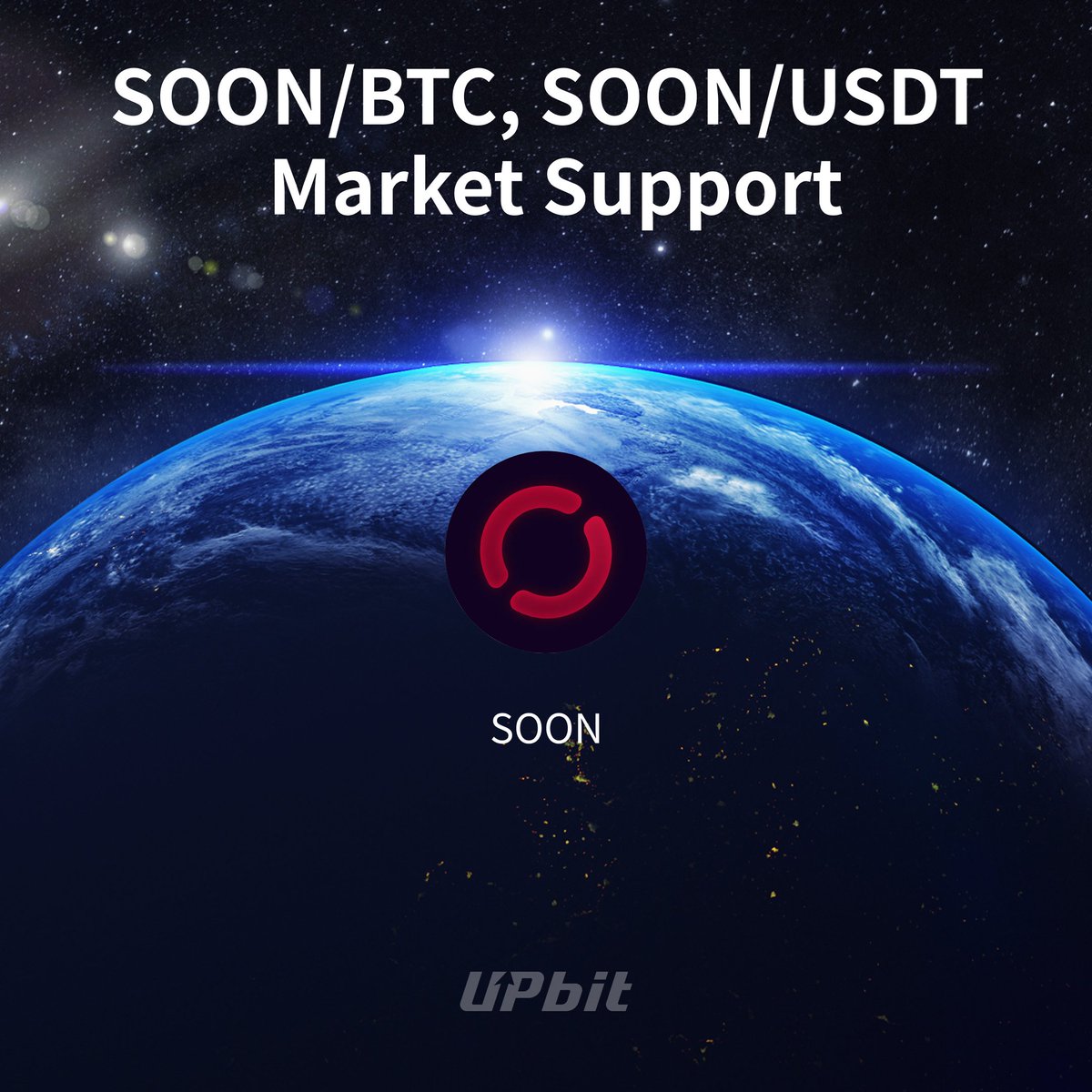 Upbit Korea (@official_upbit) on Twitter photo 신규 디지털 자산 쑨(SOON) 거래지원 안내
✅ 지원 마켓: BTC, USDT 마켓
📅 거래지원 개시 시점 : 추후 공지 예정
🔗공지 바로가기:
upbit.com/service_center…
#Upbit #SOON
<a href="/soon_svm/">SOON - Solana Optimistic Network (Mainnet Arc)</a> 신규 디지털 자산 쑨(SOON) 거래지원 안내
✅ 지원 마켓: BTC, USDT 마켓
📅 거래지원 개시 시점 : 추후 공지 예정
🔗공지 바로가기:
upbit.com/service_center…
#Upbit #SOON
<a href="/soon_svm/">SOON - Solana Optimistic Network (Mainnet Arc)</a>