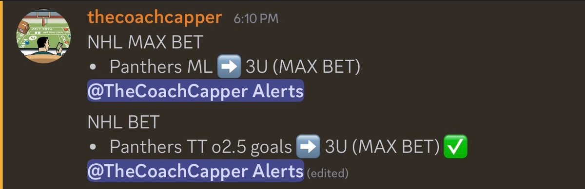 Thecoachcapper's tweet image. The discord was feasting on the @HardRockBet app tonight. We had 2 NHL Max BETS and they both CASHED US OUT!! Discord has been seeing nothing but green. Come join us and cash with us. It’s free!
#Hardrockbet #GamblingTwitter