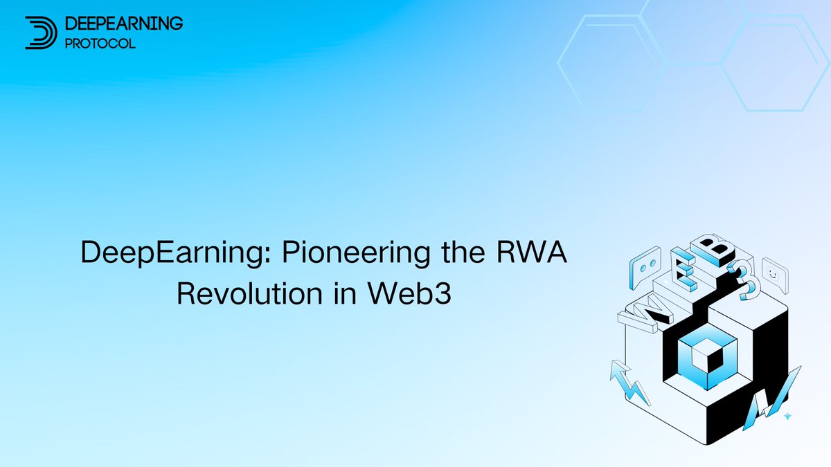 🌐 DeepEarning: Pioneering the RWA Revolution in Web3

DeepEarning is leading the charge in Web3 infrastructure by seamlessly integrating Real World Assets (RWAs) with AI-driven strategic assets. 

By introducing innovative assets such as G7 currencies and commodities like gold