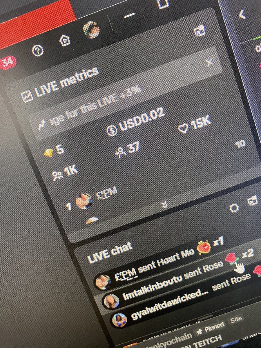We hit 128 subs on twitch and peaked at 1k on TikTok 📈 only up from here