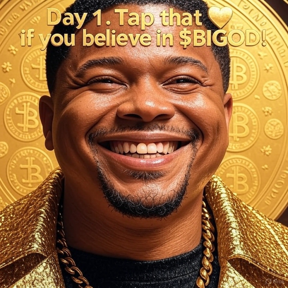 Tap that ❤️ if you BELIEVE in $BIGOD! GAIN $30 EASILY

And of course, we have a gift for the most ACTIVE SUPPORTER on our X. We recognize those who support us — after all, we're GOLDEN 🌟

🔹 1 ❤️ = 1 point
🔹 1 comment = 2 points

💰 We’ll be counting points from this post until