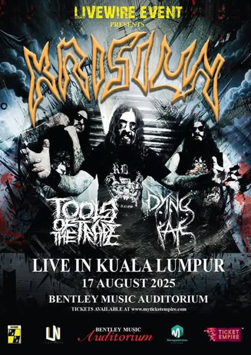 Krisiun Live In Kuala Lumpur @ Bentley Music Auditorium, Mutiara Damansara, Petaling Jaya (17/08/2025).

Link:
1in1m.proboards.com/thread/24076/k… 

<a href="/Krisiun/">Krisiun</a> #Krisiun #RentakSejuta