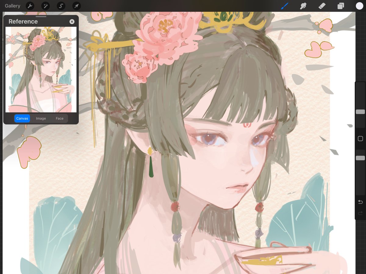 clivenzu's tweet photo. The drawing itself is done but I wanted to share the WIP 🫶 https://t.co/eO2yVYEfXg