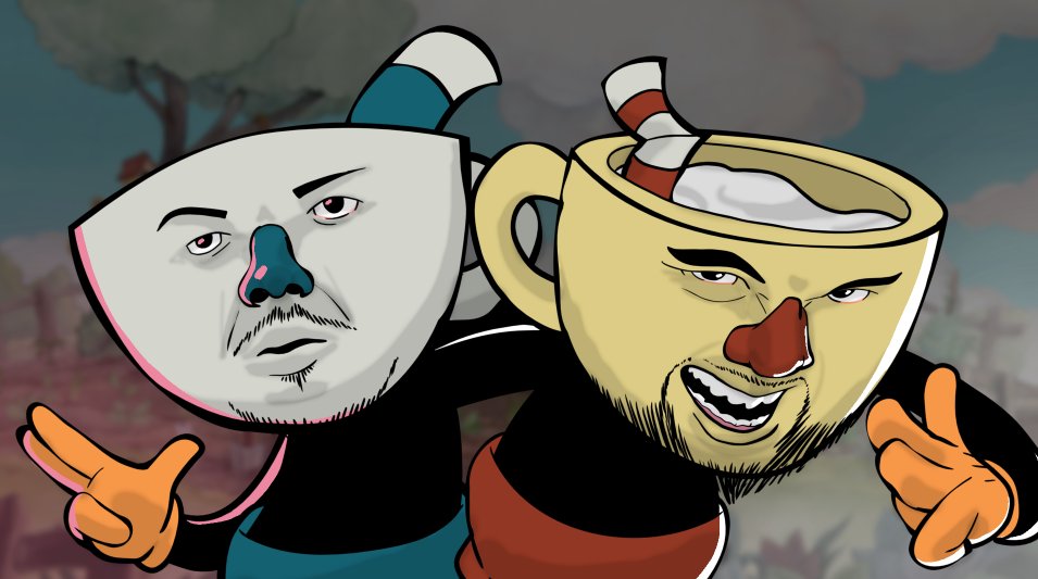 PunchingAnims's tweet image. @Rhymestyle 
@SeeReax 
What have I done...
(Also I'm pretty sure there's a 3 player co-op mod for Cuphead? You could do 3 idiots)
