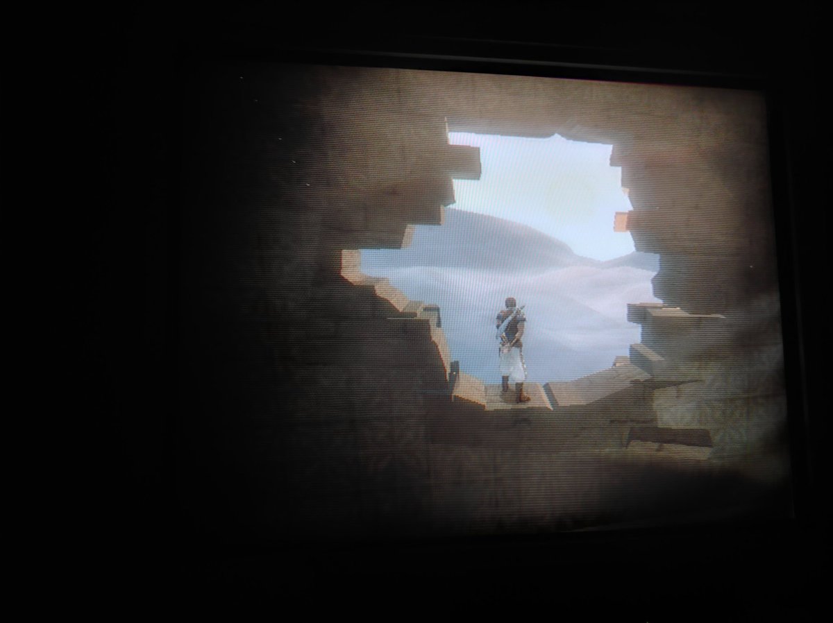 SAFetranslation's tweet photo. #Princeofpersia #Arenasdeltiempo  por fin jugado y terminado en la querida #PS2 plateada y #SonyTrinitronWega. Un lujo. https://t.co/N0raVMzZ4D