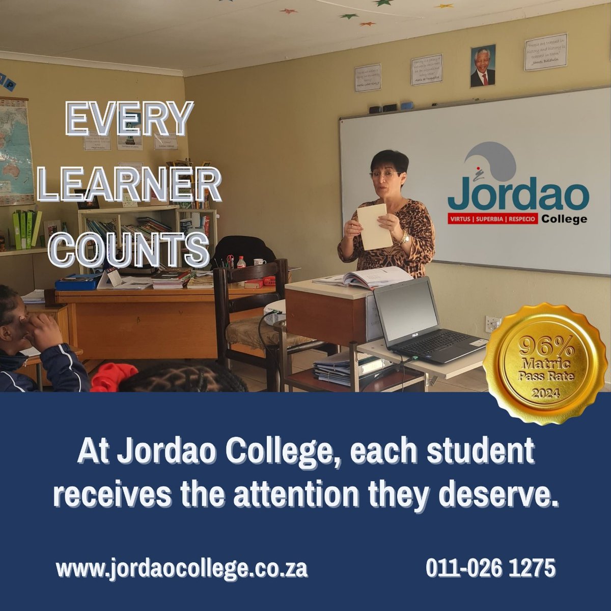 jordaocol's tweet image. 🌟 At Jordao College, each student counts.
Small classes. Big support. Real results. 📚✨
Your child matters here.
#JordaoCollege #EachStudentCounts #SmallClassSizes #StudentSuccess #EducationMatters
