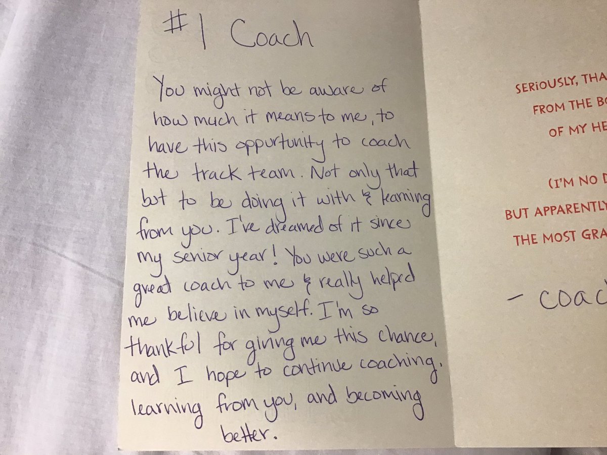 Man, this is all about relationships. I have had many former athletes comeback and coach with me over 25 years at Beach. Means a lot to me to have them “Give it back” to kids. More than any state title which I won’t win. Kids man……
#BucPride