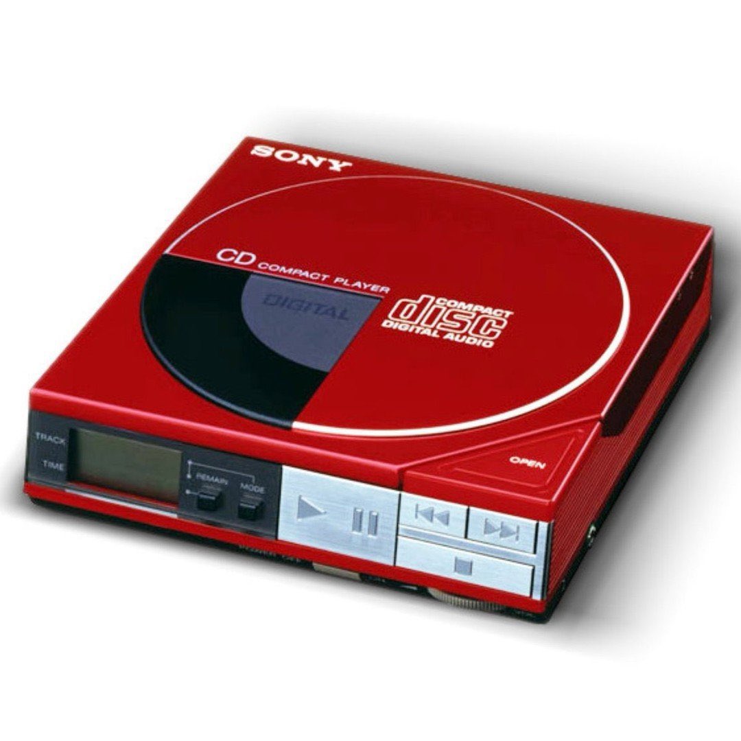 Sony D-50. The world's first portable CD player (1984)