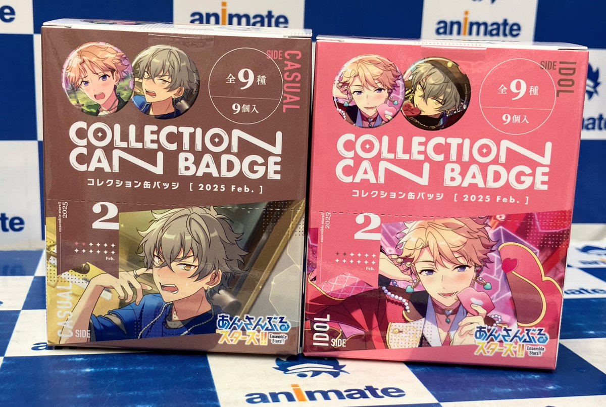 グッズ入荷情報】 あんさんぶるスターズ！！ 🔸コレクション缶バッジ