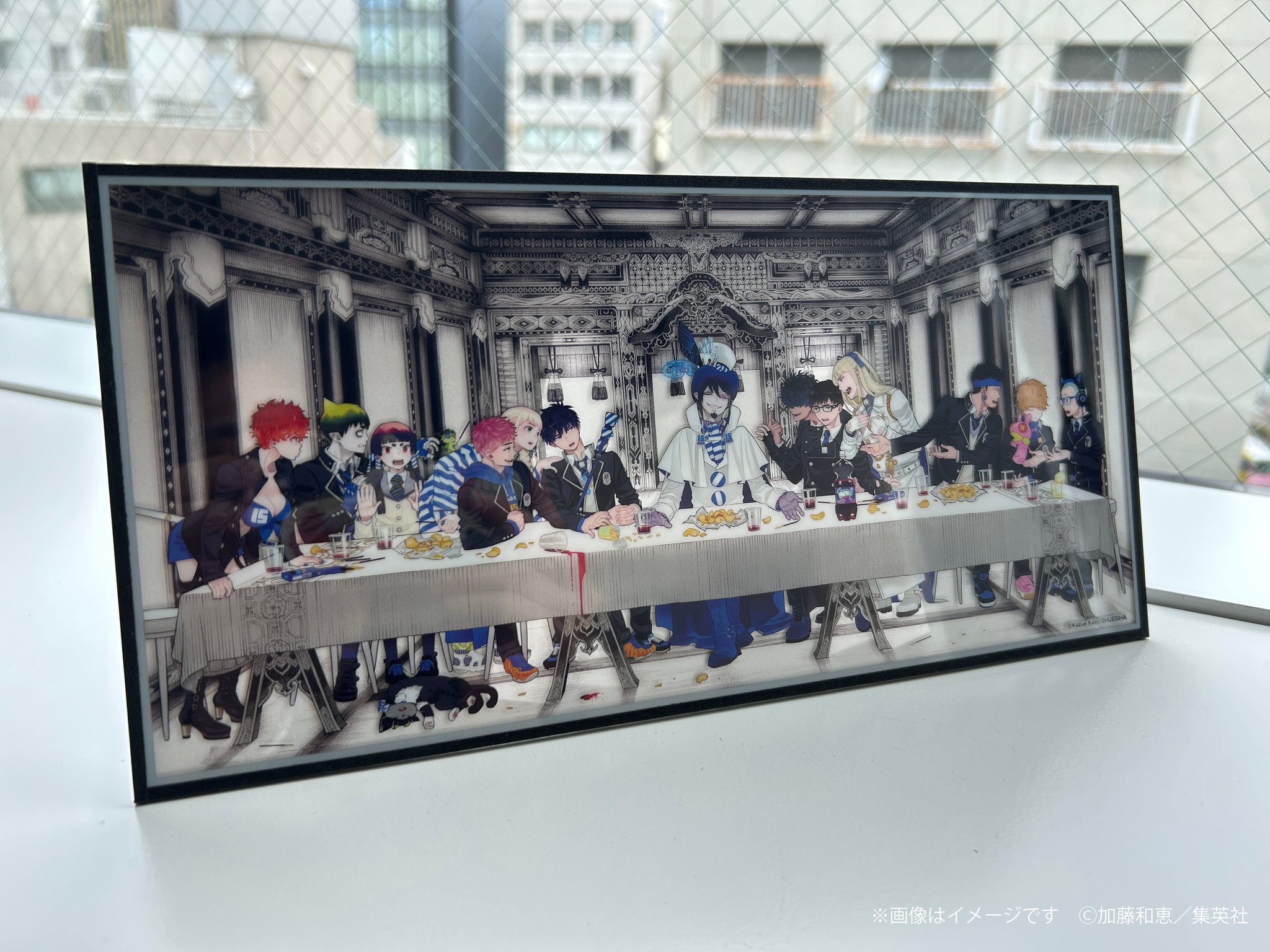 愛知•名古屋限定 青の祓魔師 展覧会 メフィストフェレスの晩餐 アクリル色紙 愛知•名古屋限定 青の祓魔師 展覧会 メフィストフェレスの晩餐