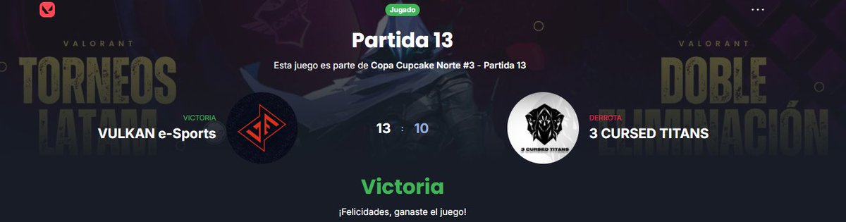VULKAN_e_Sports's tweet photo. Pasamos a la final del Uper Bracket🔥🌋
🔴Transmisión:
https://t.co/NPnIcEwndv
#GoVULKAN #ProyectoVULKAN https://t.co/Q1guSYhfKM