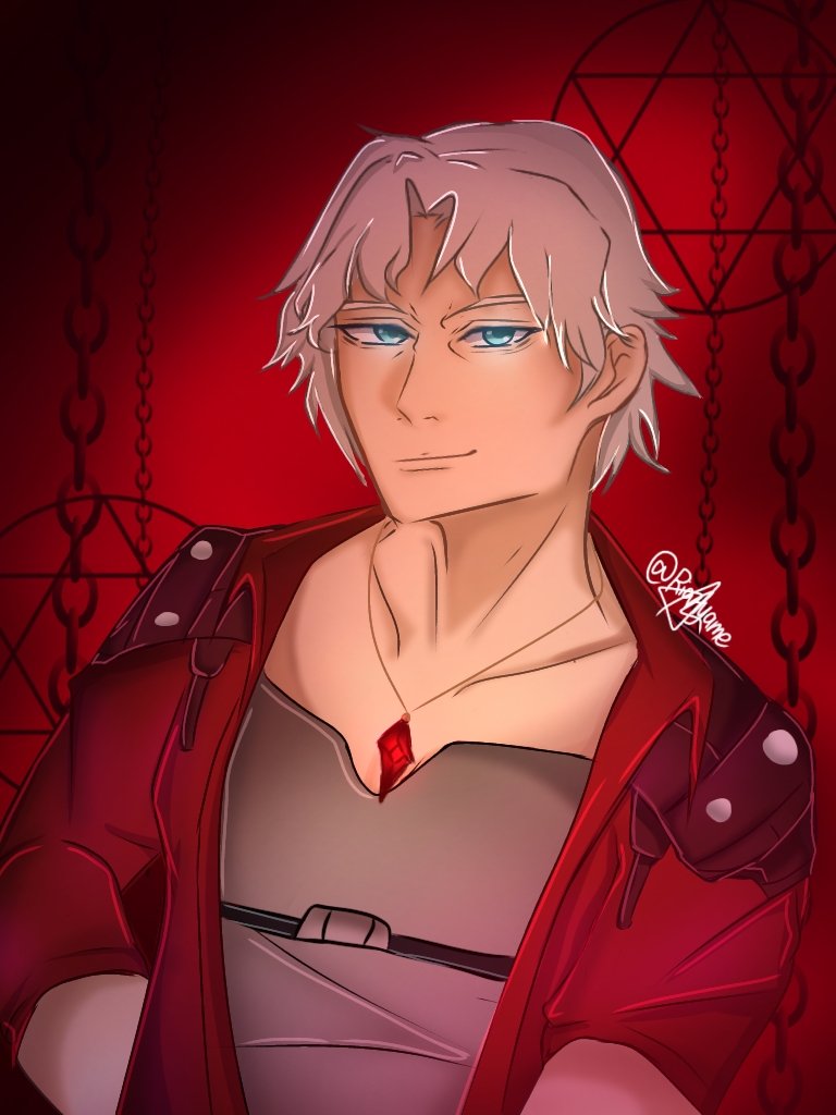 RiaAyame's tweet photo. First time drew Dante from Dmc 
( Just finished the anime then binging onto the games<33 ) 

#dmcArt #art #dante #danteArt https://t.co/TuiifQdEo5