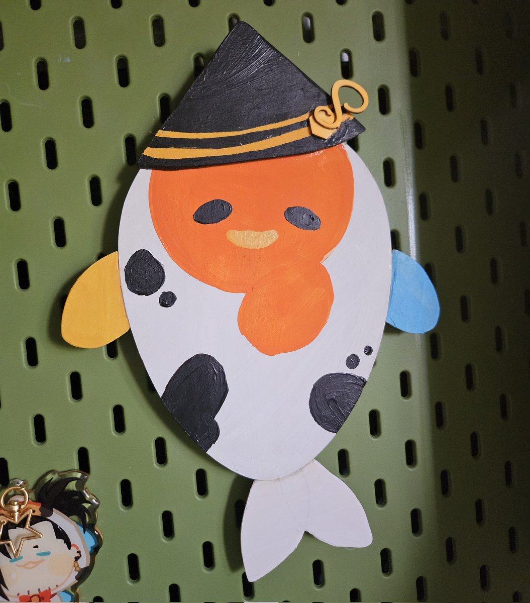 elvisclt's tweet image. Had no internet last night, so I made a lil boi for the display ✨️ #JosuijiArt