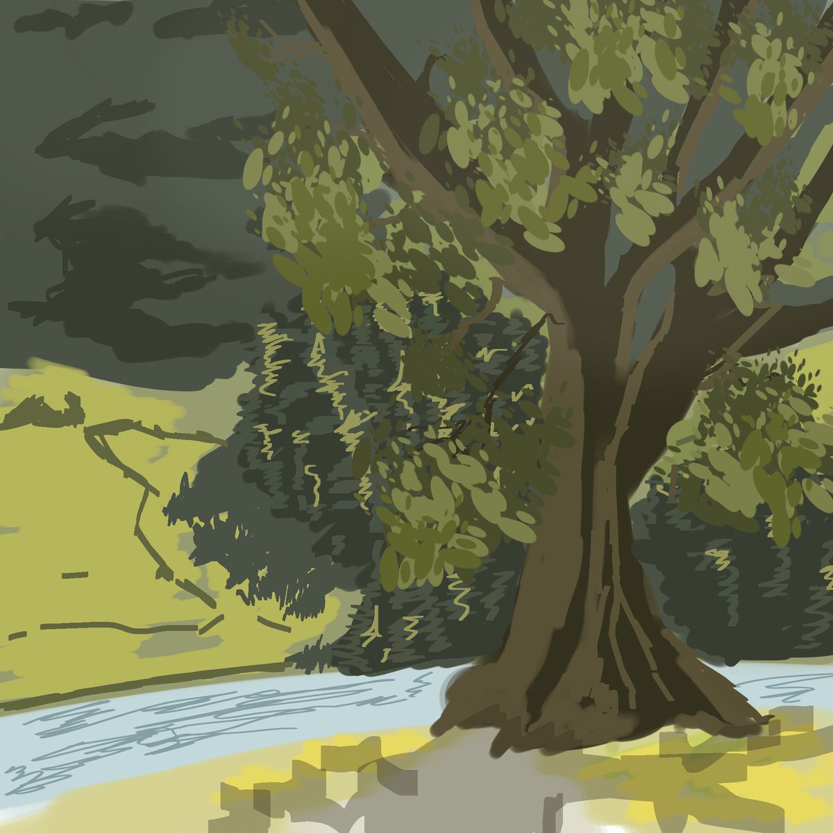 mal_idc's tweet photo. Not my strongest suit 
#background #Procreate #rendering #art #landscape https://t.co/2yvSho1YXg