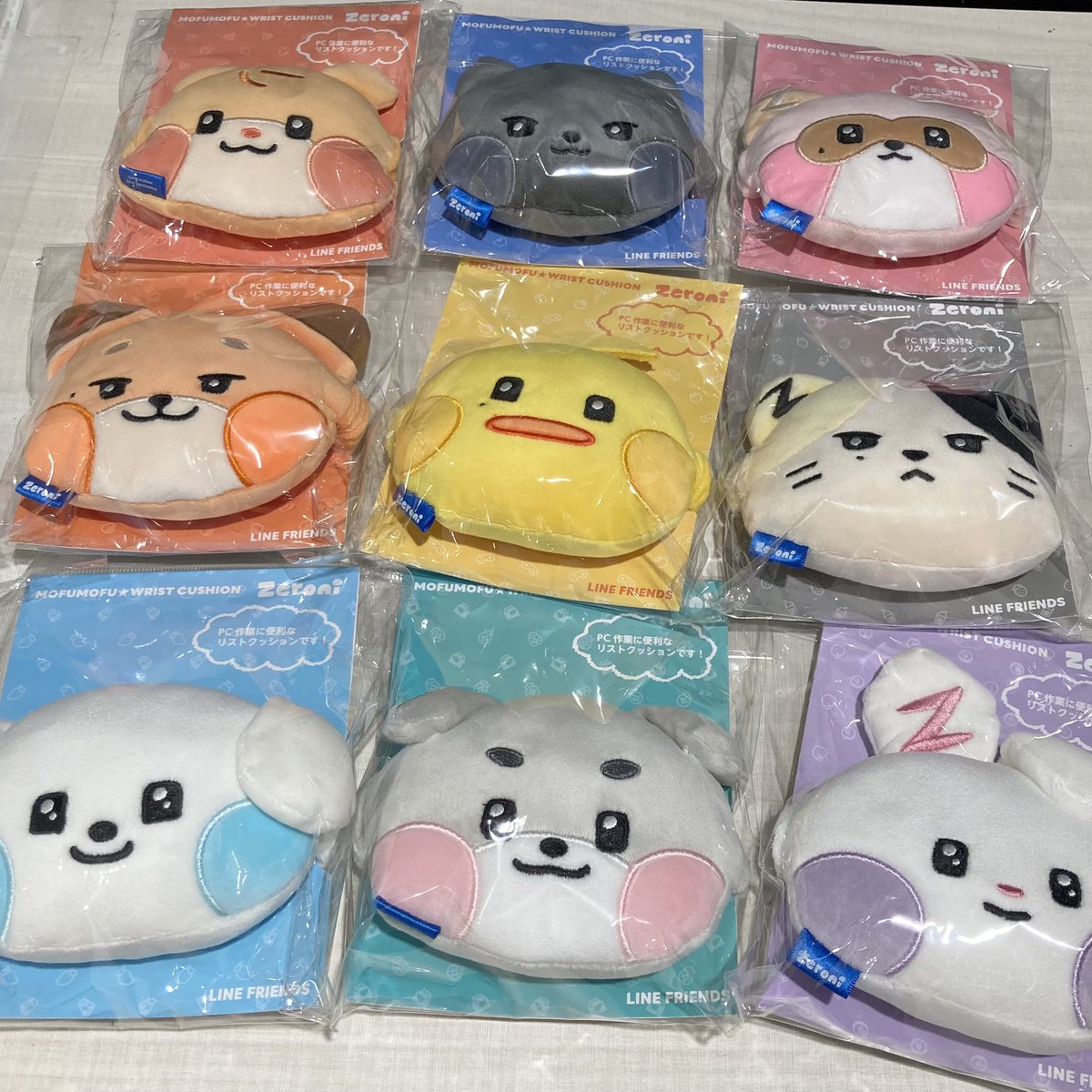 ✨新商品✨ 「#zeroni」よりもふもふリストクッションが新登場致しまし