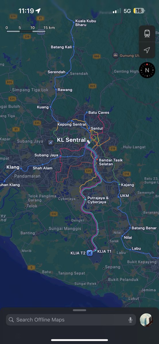 adamm_apple's tweet image. The entirety of Malaysia has Public Transit support in Apple Maps!