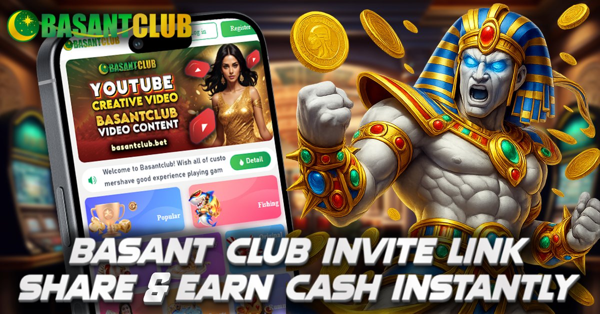 NarainNilam's tweet photo. 🔥 Want to earn real cash while having fun? It’s easy with Basant Club’s Invite Link!
👉 Share your personal invite link with friends and earn instant rewards every time someone signs up and plays.
💸 No investment needed—just invite, play, and get paid!
#BasantClub #fypシviralシ https://t.co/LwyClUyT2g