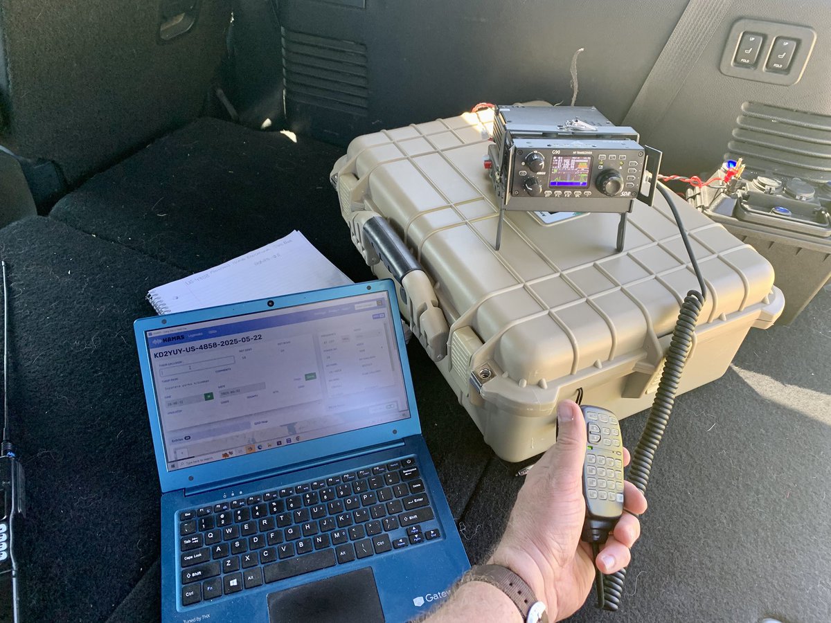 The whole family drove from New York to North Carolina for an event.  While here I found a park for #POTA. US-4858 activated with 42 SSB contacts over 3 bands. Bands have improved slightly. 

#AmateurRadio #HamRadio #ParksOnTheAir