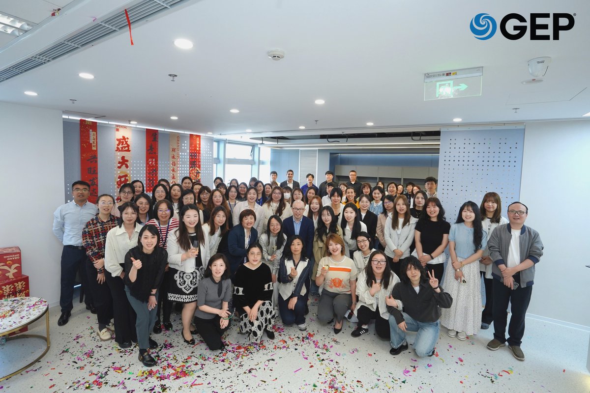 GEP_Worldwide's tweet image. Our GEP China family just opened doors to a brand-new office, and the energy was as fresh as the paint! Here’s to new beginnings.

We are hiring. Explore our careers page: bit.ly/4mk7YlU

#WeAreGEP #NewOffice #GEPGrows