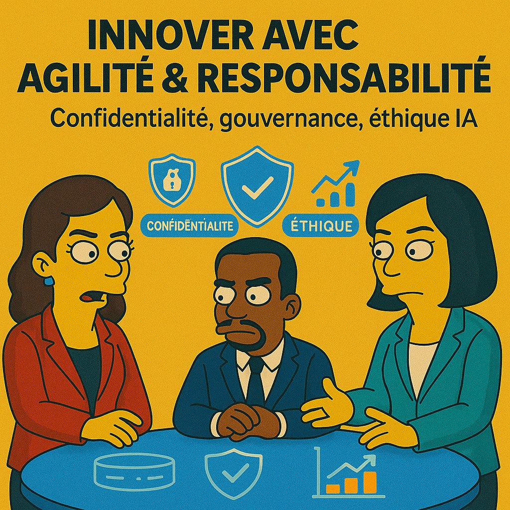 MesAgentsAI's tweet photo. ⚠️ Confidentialité, gouvernance, éthique… L’innovation IA exige agilité ET responsabilité pour tous les dirigeants. https://t.co/8urfoFg1is