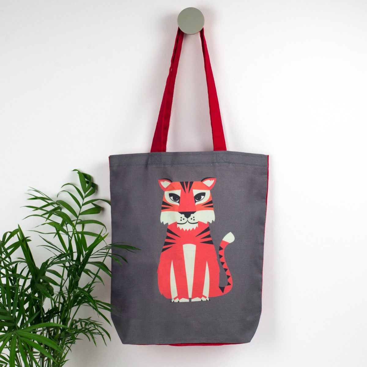 Tiger Bag, Tiger Tote Bag, Book Bag, Animal School Bag, Handmade Tiger Gift, Cat Bag, Animal Tote Bag, Tiger Shopping Bag, Gift for Kids tuppu.net/233e953f #ShopIndie #UKGiftHour #EarlyBiz #Firsttmasster #UKCrafters #KraftSpace #Cat_tote_bag