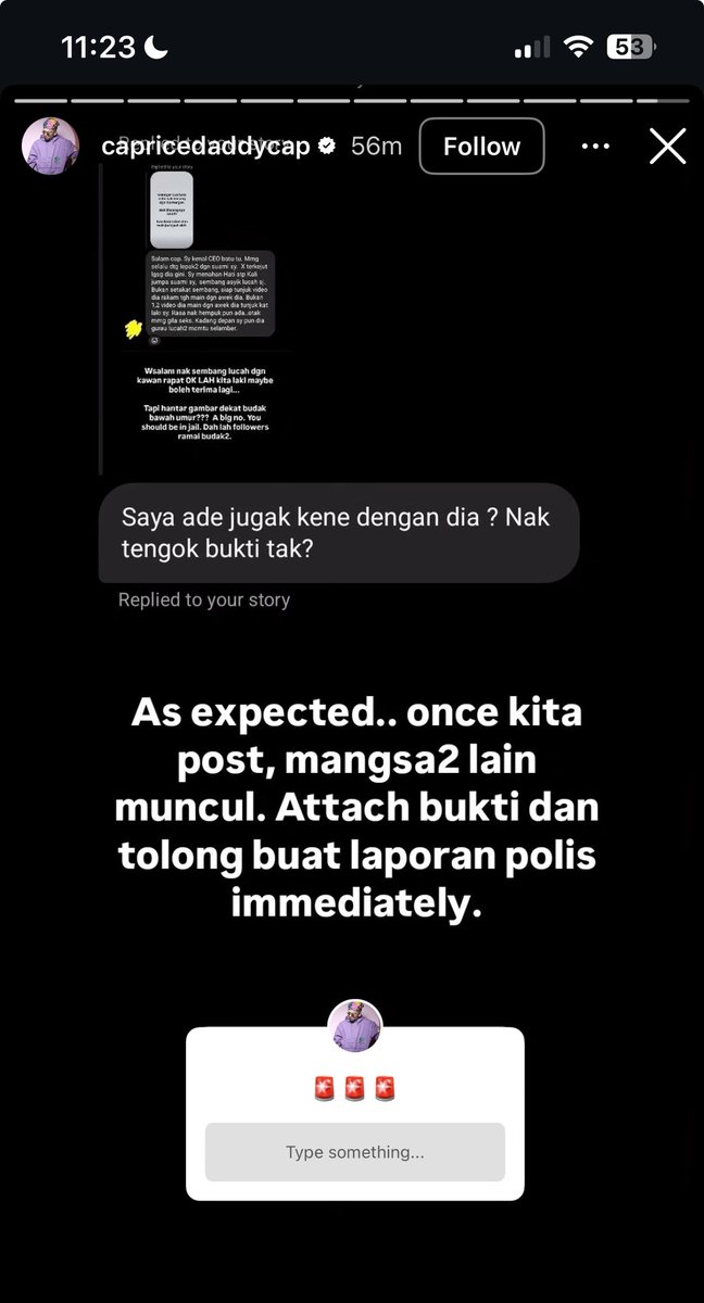 bckupacc99's tweet photo. Ceo Batu hantar gambar tak senonoh dekat budak 14 tahun.

and ada lagi mangsa-mangsa yang terlibat. https://t.co/4fRu7iv5Rc