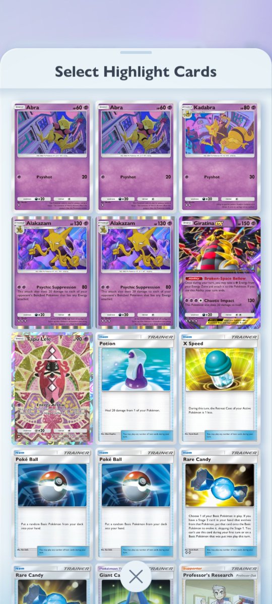 HildeClash's tweet photo. Wack Deck but got the job done.

I started about a month ago so I don't know what the pre-rare candy meta was like but it sure seemed like some games I won or lossed just based on if they got there rare candy early in the game or not(Ex. Charizard and solgaleo) https://t.co/fJBwdshhRj