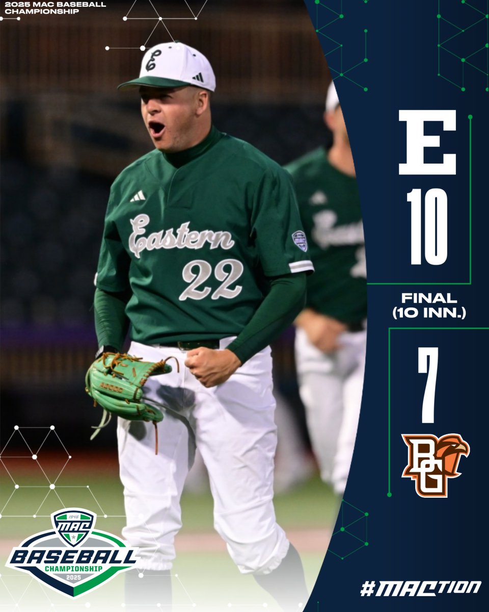 SURVIVE &amp; ADVANCE 🦅

<a href="/EMU_Baseball/">EMU Baseball</a> | #MACtion