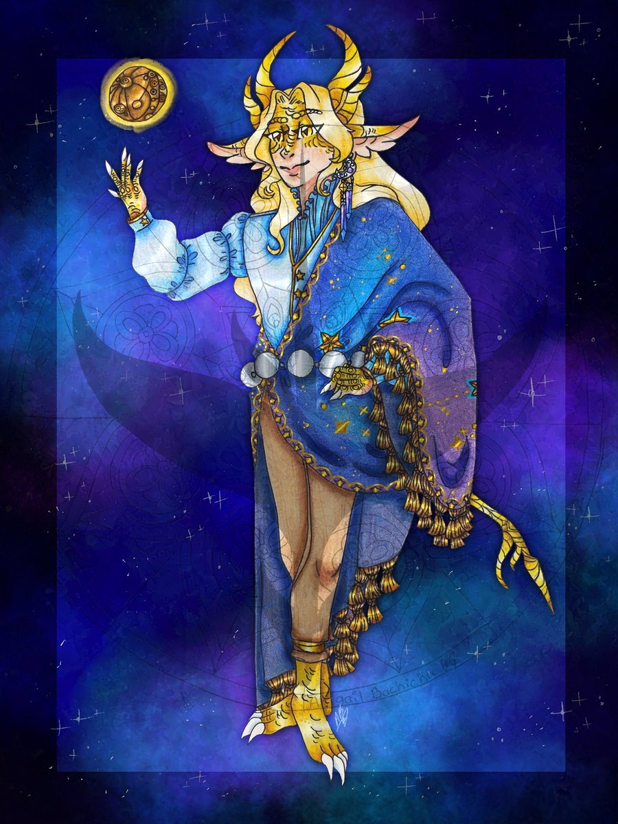 FountainStrang1's tweet photo. @RoaringSmite  has come again for a half dragon, half elf half radiant dragon Crest is a beautiful man and i hope he does romance novel MLs proud~~
***
Design Commissions are open, DM for more details
#crest #halfdragon #wizard #dnd #oc #pc #mixedmedia #commission https://t.co/gOhZYjrB48