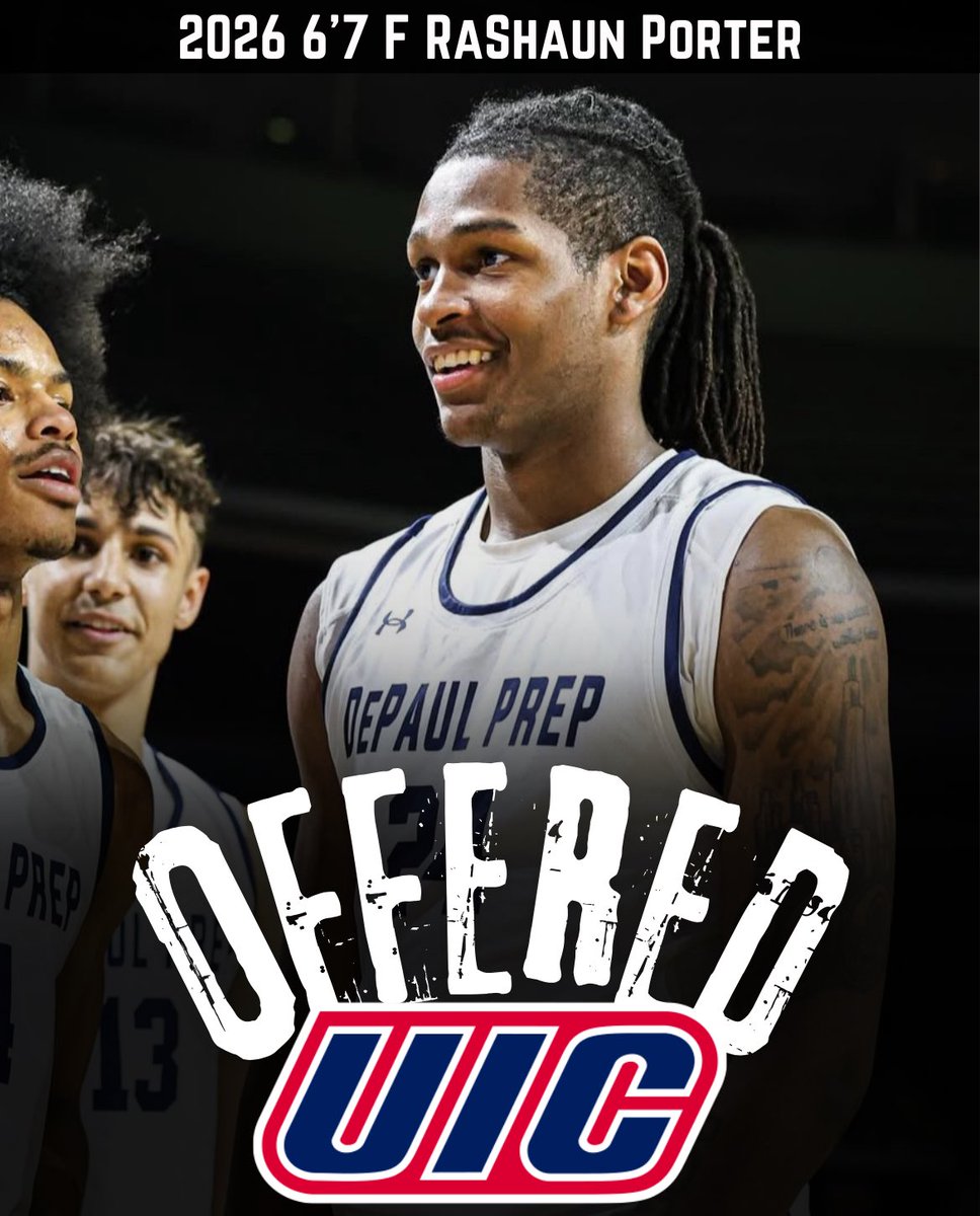 Illinois Sports Updates (@sports4illinois) on Twitter photo 2026 RaShaun Porter picks up offer from UIC 🔵🔴🔥 <a href="/RashaunPorter24/">Rashaun</a> <a href="/WolvesILL/">Illinois Wolves</a> <a href="/DePaulPrepMBB/">DePaul Prep MBB</a> 2026 RaShaun Porter picks up offer from UIC 🔵🔴🔥 <a href="/RashaunPorter24/">Rashaun</a> <a href="/WolvesILL/">Illinois Wolves</a> <a href="/DePaulPrepMBB/">DePaul Prep MBB</a>
