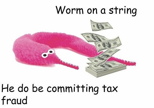 squirmcoin's tweet photo. $squirm family can teaches u all a masterclass in tax evasion.

word on that. 

follow for more.  

🪱🪱🪱🪱🪱🪱🪱🪱🪱🪱🪱🪱🪱🪱🪱🪱🪱🪱 https://t.co/neRu69u5Z0