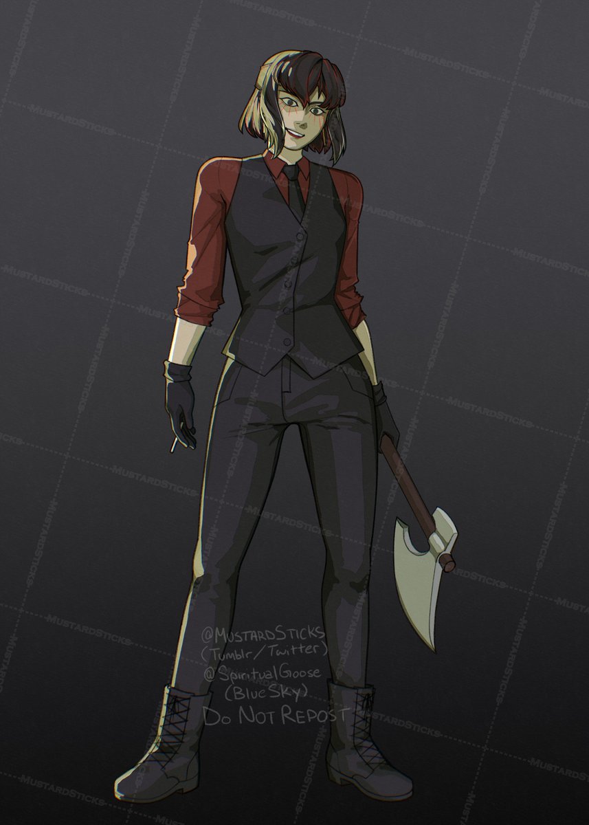 Finally drew my oc!

Had alot of fun experimenting with the shading and effects. Also changed up how i drew hair, the face, and clothing. Overall I like and dislike some things!