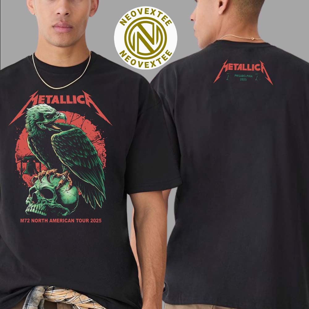 Neovextee's tweet photo. Metallica Pop-Up Shop Exclusive Tee Philadelphia PA M72 Philly At Lincoln Financial Field On May 23 And 25 No Repeat Weekend 2025 Two Sided Print T-Shirt
#Metallica #M72Philly #MetOnTour #MetallicaPhiladelphia #M72Philadelphia
>>> Check here: https://t.co/trhQXgWMVi https://t.co/l4LkoxSXbz