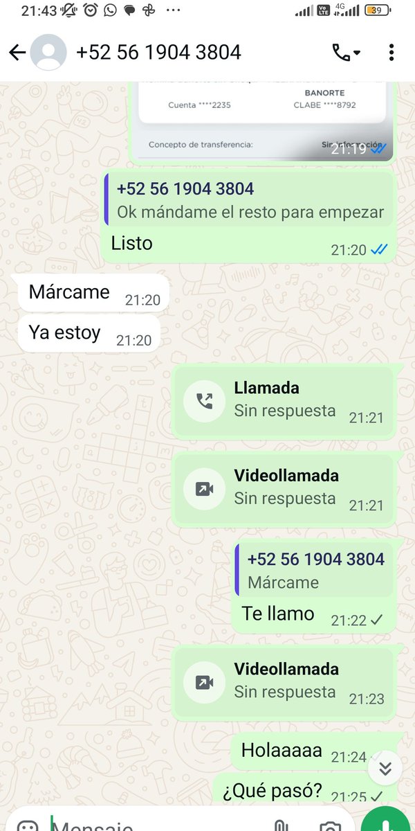 Paulcdmx's tweet photo. Justo le envié el pago y me bloqueó https://t.co/ZPQgL1sGRu