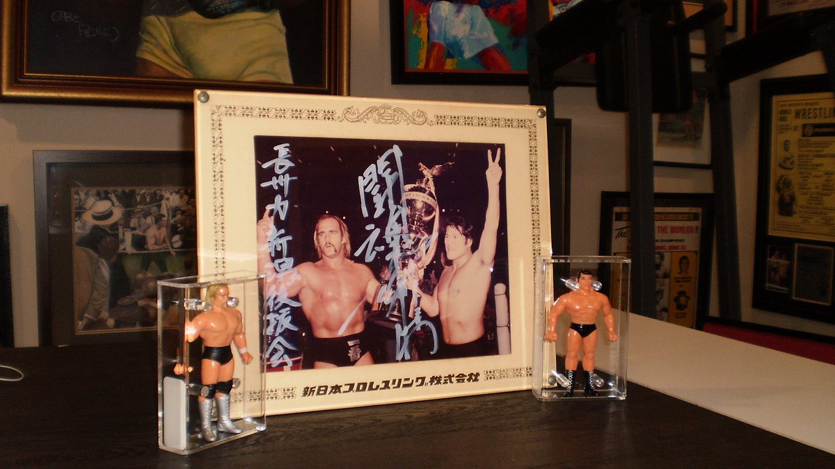 KNAPPCOLLECTION's tweet image. #HulkHogan #Inoki #WrestlingFigures #WrestlingAutographs #AFA #TheHobby