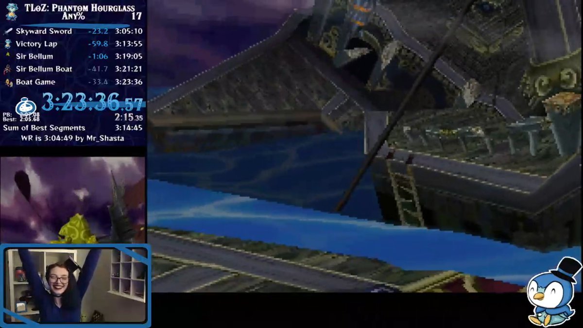 Leaderboard invalid PB!  My internet crashed in the middle!  But still PB!